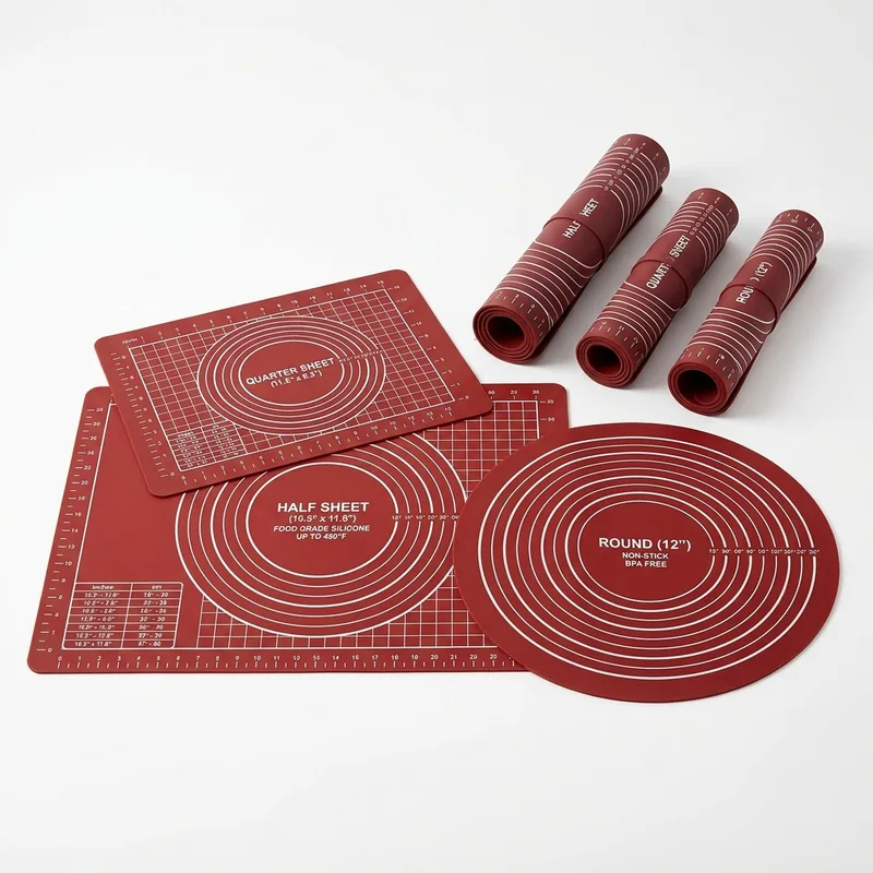Silicone Baking Mat Set (3-Pack)
